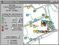 Enviro Data Map Display